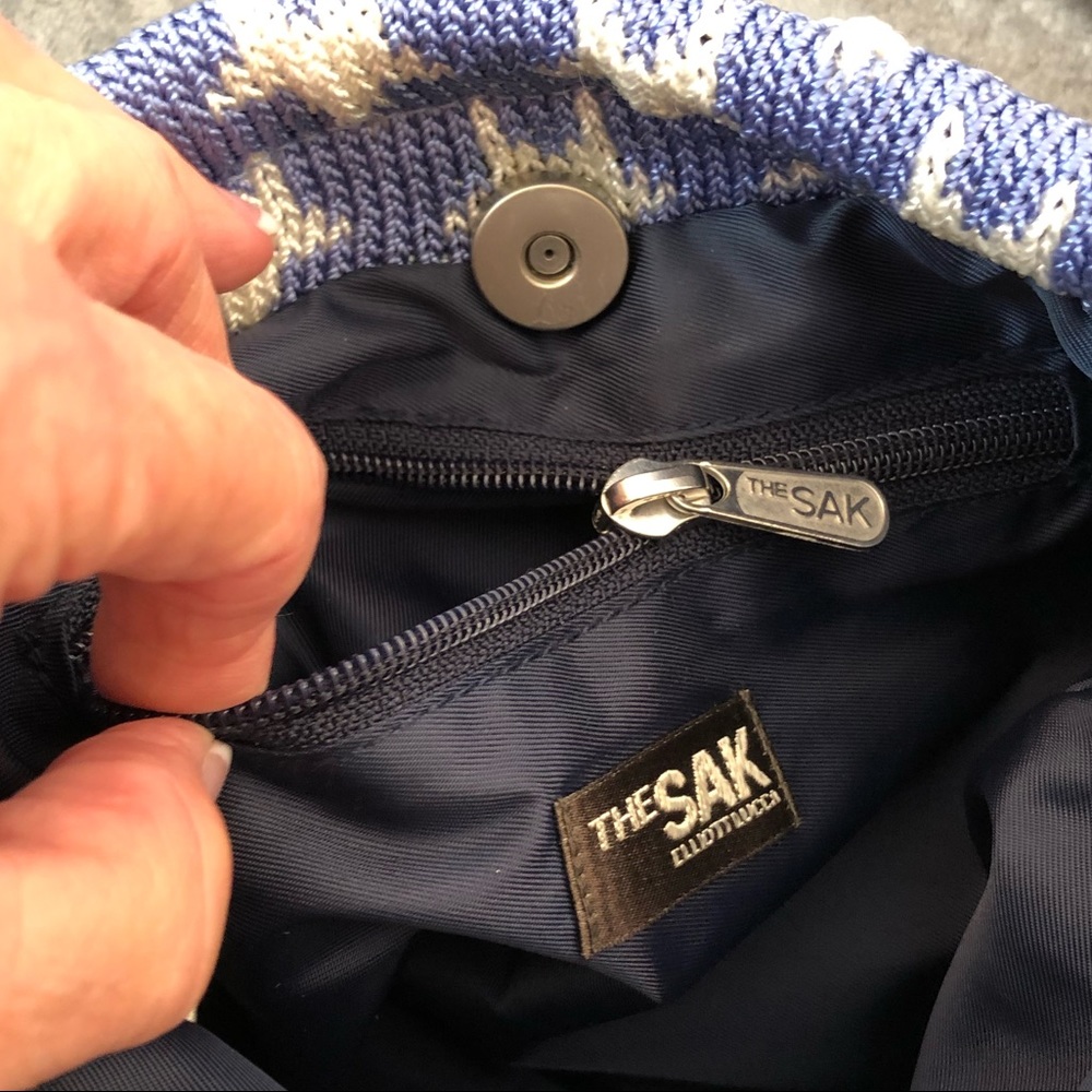 The Sac (By Elliott Lucca) Crochet Hobo Bag. - Picture 5 of 10